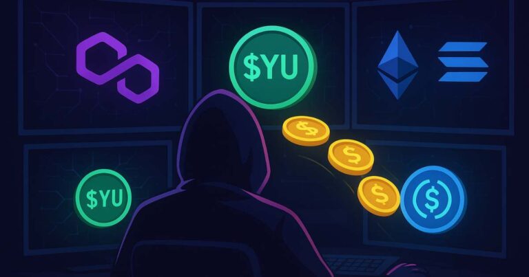 Hacker Mints 120M $YU on Polygon, Launders $7.7M via Ethereum and Solana